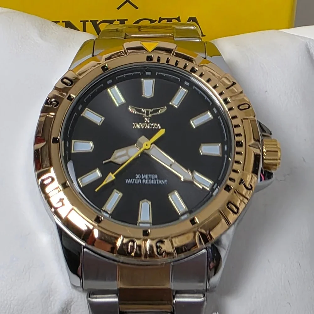 Invicta Specialty I by Invicta Men's Watch - 42mm. Gold. Steel (69037) New